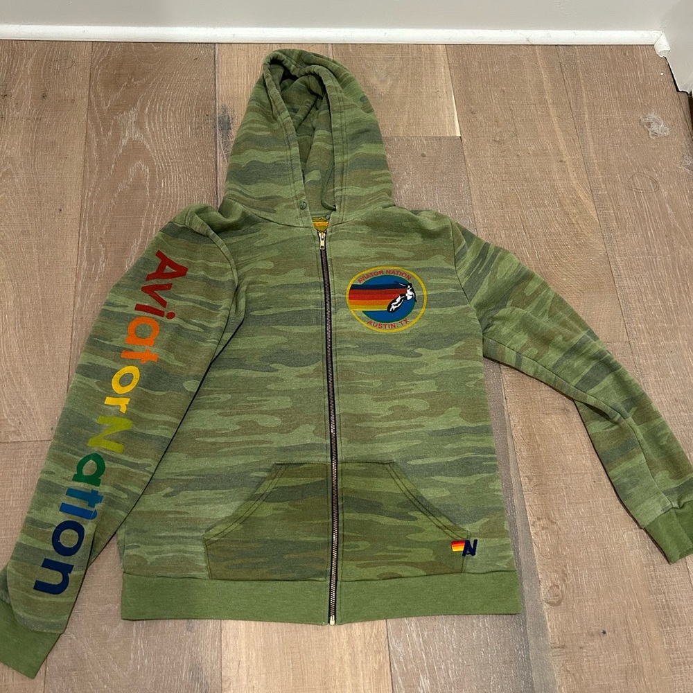 Aviator Nation Sweatshirt (Zip Up)